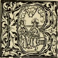 An illustration from Early woodcut initials : containing over thirteen hundred reproductions of ornamental letters of the fifteenth and sixteenth centuries (1908)