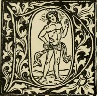 An illustration from Early woodcut initials : containing over thirteen hundred reproductions of ornamental letters of the fifteenth and sixteenth centuries (1908)