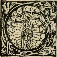 An illustration from Early woodcut initials : containing over thirteen hundred reproductions of ornamental letters of the fifteenth and sixteenth centuries (1908)
