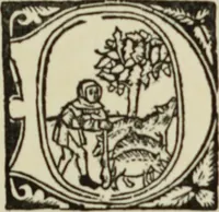 An illustration from Early woodcut initials : containing over thirteen hundred reproductions of ornamental letters of the fifteenth and sixteenth centuries (1908)