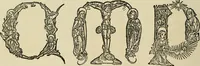 An illustration from Early woodcut initials : containing over thirteen hundred reproductions of ornamental letters of the fifteenth and sixteenth centuries (1908)