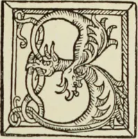 An illustration from Early woodcut initials : containing over thirteen hundred reproductions of ornamental letters of the fifteenth and sixteenth centuries (1908)