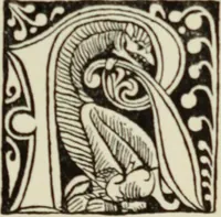 An illustration from Early woodcut initials : containing over thirteen hundred reproductions of ornamental letters of the fifteenth and sixteenth centuries (1908)