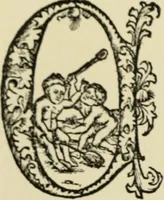 An illustration from Early woodcut initials : containing over thirteen hundred reproductions of ornamental letters of the fifteenth and sixteenth centuries (1908)