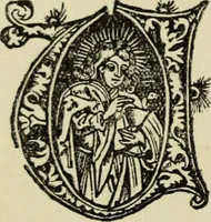 An illustration from Early woodcut initials : containing over thirteen hundred reproductions of ornamental letters of the fifteenth and sixteenth centuries (1908)