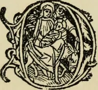An illustration from Early woodcut initials : containing over thirteen hundred reproductions of ornamental letters of the fifteenth and sixteenth centuries (1908)