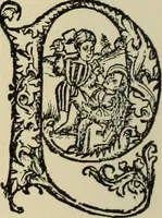 An illustration from Early woodcut initials : containing over thirteen hundred reproductions of ornamental letters of the fifteenth and sixteenth centuries (1908)