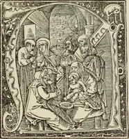 An illustration from Early woodcut initials : containing over thirteen hundred reproductions of ornamental letters of the fifteenth and sixteenth centuries (1908)