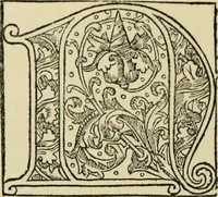 An illustration from Early woodcut initials : containing over thirteen hundred reproductions of ornamental letters of the fifteenth and sixteenth centuries (1908)