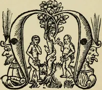 An illustration from Early woodcut initials : containing over thirteen hundred reproductions of ornamental letters of the fifteenth and sixteenth centuries (1908)