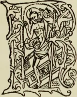 An illustration from Early woodcut initials : containing over thirteen hundred reproductions of ornamental letters of the fifteenth and sixteenth centuries (1908)