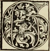 An illustration from Early woodcut initials : containing over thirteen hundred reproductions of ornamental letters of the fifteenth and sixteenth centuries (1908)