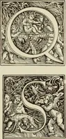 An illustration from Early woodcut initials : containing over thirteen hundred reproductions of ornamental letters of the fifteenth and sixteenth centuries (1908)