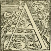 An illustration from Early woodcut initials : containing over thirteen hundred reproductions of ornamental letters of the fifteenth and sixteenth centuries (1908)