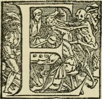 An illustration from Early woodcut initials : containing over thirteen hundred reproductions of ornamental letters of the fifteenth and sixteenth centuries (1908)