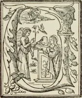 An illustration from Early woodcut initials : containing over thirteen hundred reproductions of ornamental letters of the fifteenth and sixteenth centuries (1908)