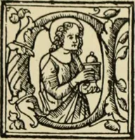 An illustration from Early woodcut initials : containing over thirteen hundred reproductions of ornamental letters of the fifteenth and sixteenth centuries (1908)