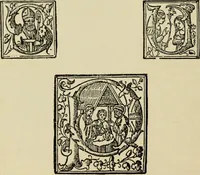 An illustration from Early woodcut initials : containing over thirteen hundred reproductions of ornamental letters of the fifteenth and sixteenth centuries (1908)