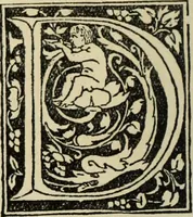 An illustration from Early woodcut initials : containing over thirteen hundred reproductions of ornamental letters of the fifteenth and sixteenth centuries (1908)