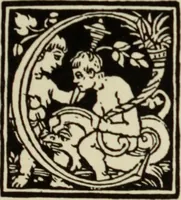 An illustration from Early woodcut initials : containing over thirteen hundred reproductions of ornamental letters of the fifteenth and sixteenth centuries (1908)