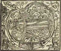 An illustration from Early woodcut initials : containing over thirteen hundred reproductions of ornamental letters of the fifteenth and sixteenth centuries (1908)