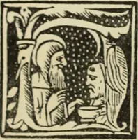 An illustration from Early woodcut initials : containing over thirteen hundred reproductions of ornamental letters of the fifteenth and sixteenth centuries (1908)