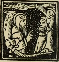 An illustration from Early woodcut initials : containing over thirteen hundred reproductions of ornamental letters of the fifteenth and sixteenth centuries (1908)
