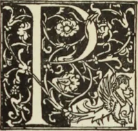 An illustration from Early woodcut initials : containing over thirteen hundred reproductions of ornamental letters of the fifteenth and sixteenth centuries (1908)