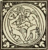 An illustration from Early woodcut initials : containing over thirteen hundred reproductions of ornamental letters of the fifteenth and sixteenth centuries (1908)