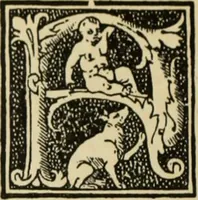 An illustration from Early woodcut initials : containing over thirteen hundred reproductions of ornamental letters of the fifteenth and sixteenth centuries (1908)