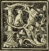 An illustration from Early woodcut initials : containing over thirteen hundred reproductions of ornamental letters of the fifteenth and sixteenth centuries (1908)