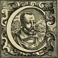 An illustration from Early woodcut initials : containing over thirteen hundred reproductions of ornamental letters of the fifteenth and sixteenth centuries (1908)