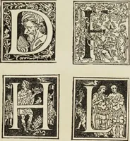 An illustration from Early woodcut initials : containing over thirteen hundred reproductions of ornamental letters of the fifteenth and sixteenth centuries (1908)
