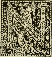 An illustration from Early woodcut initials : containing over thirteen hundred reproductions of ornamental letters of the fifteenth and sixteenth centuries (1908)
