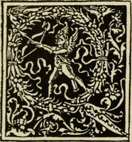 An illustration from Early woodcut initials : containing over thirteen hundred reproductions of ornamental letters of the fifteenth and sixteenth centuries (1908)