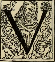 An illustration from Early woodcut initials : containing over thirteen hundred reproductions of ornamental letters of the fifteenth and sixteenth centuries (1908)