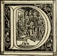 An illustration from Early woodcut initials : containing over thirteen hundred reproductions of ornamental letters of the fifteenth and sixteenth centuries (1908)