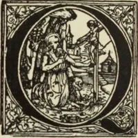 An illustration from Early woodcut initials : containing over thirteen hundred reproductions of ornamental letters of the fifteenth and sixteenth centuries (1908)
