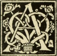 An illustration from Early woodcut initials : containing over thirteen hundred reproductions of ornamental letters of the fifteenth and sixteenth centuries (1908)