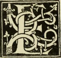 An illustration from Early woodcut initials : containing over thirteen hundred reproductions of ornamental letters of the fifteenth and sixteenth centuries (1908)