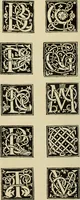 An illustration from Early woodcut initials : containing over thirteen hundred reproductions of ornamental letters of the fifteenth and sixteenth centuries (1908)