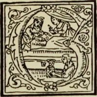 An illustration from Early woodcut initials : containing over thirteen hundred reproductions of ornamental letters of the fifteenth and sixteenth centuries (1908)
