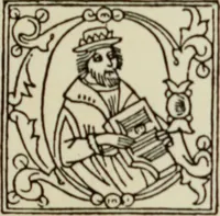 An illustration from Early woodcut initials : containing over thirteen hundred reproductions of ornamental letters of the fifteenth and sixteenth centuries (1908)