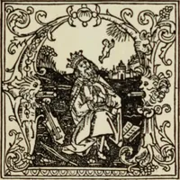 An illustration from Early woodcut initials : containing over thirteen hundred reproductions of ornamental letters of the fifteenth and sixteenth centuries (1908)
