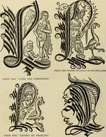 An illustration from Early woodcut initials : containing over thirteen hundred reproductions of ornamental letters of the fifteenth and sixteenth centuries (1908)