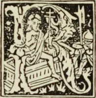 An illustration from Early woodcut initials : containing over thirteen hundred reproductions of ornamental letters of the fifteenth and sixteenth centuries (1908)