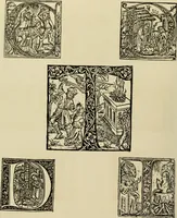 An illustration from Early woodcut initials : containing over thirteen hundred reproductions of ornamental letters of the fifteenth and sixteenth centuries (1908)