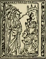 An illustration from Early woodcut initials : containing over thirteen hundred reproductions of ornamental letters of the fifteenth and sixteenth centuries (1908)