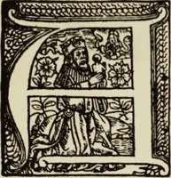 An illustration from Early woodcut initials : containing over thirteen hundred reproductions of ornamental letters of the fifteenth and sixteenth centuries (1908)