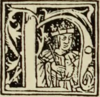 An illustration from Early woodcut initials : containing over thirteen hundred reproductions of ornamental letters of the fifteenth and sixteenth centuries (1908)